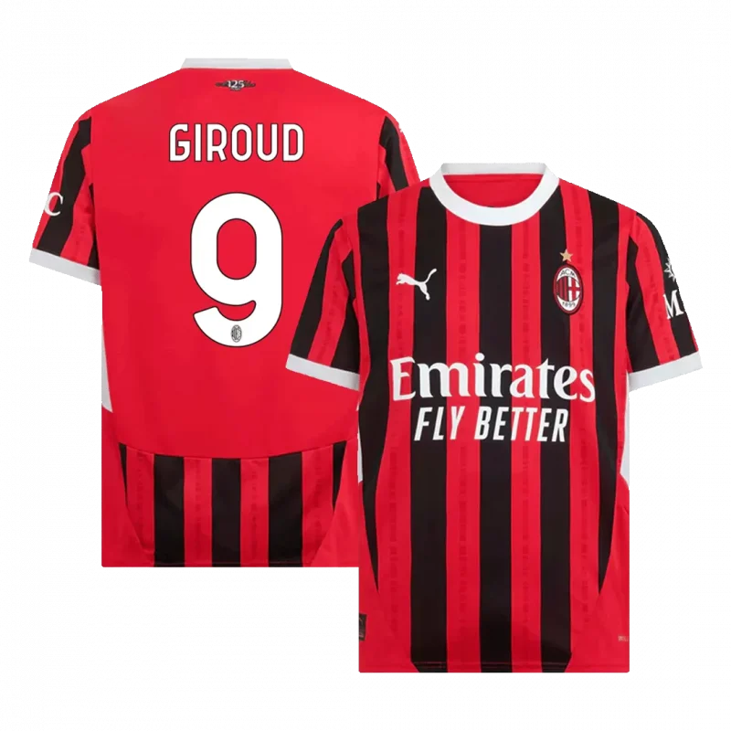 GIROUD #9 AC Milan maillot de football domicile