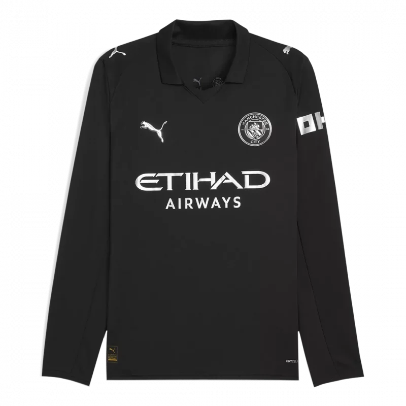Manchester City extérieur manches longues Jersey 2025/26