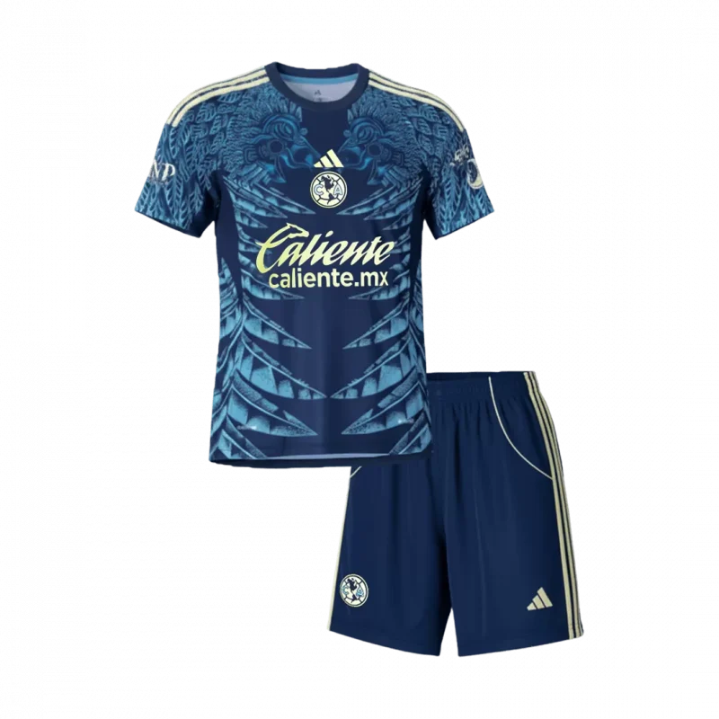 Club America extérieur Kids maillot de footballs Kit 2025/26