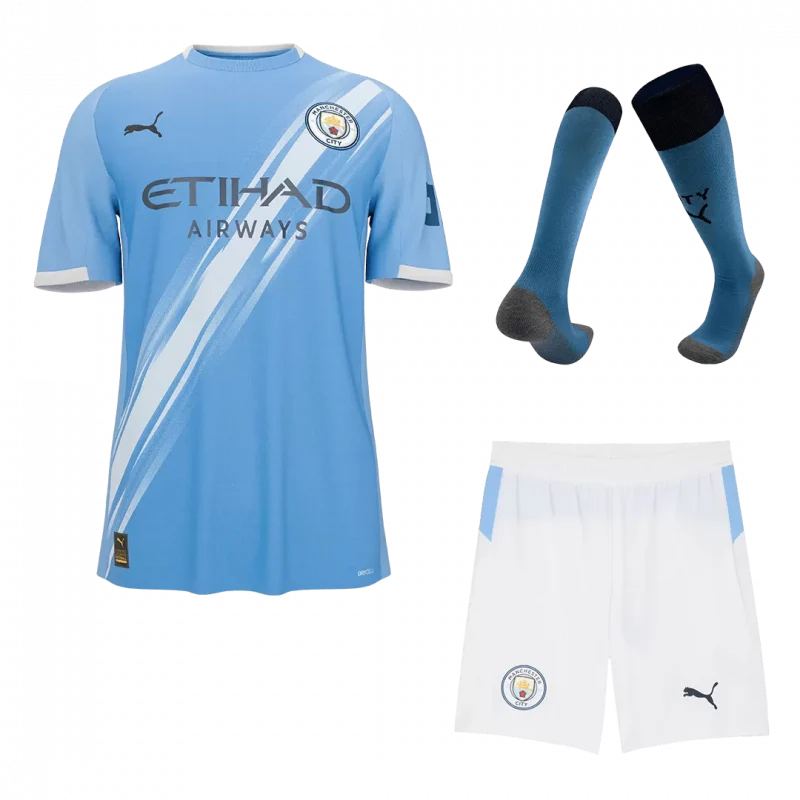 Manchester City maillot domiciles kit complet 2025/26