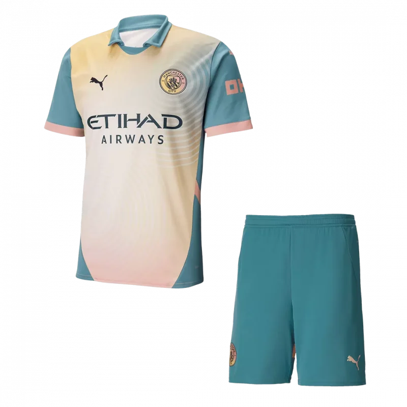 Manchester City Quatrième maillot extérieurs Kit - Definitely City