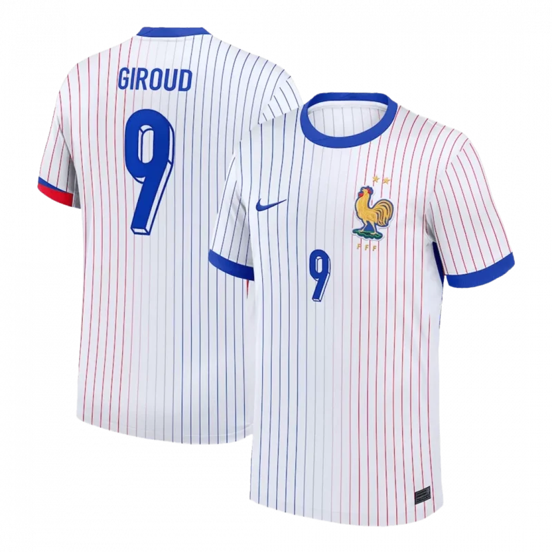 GIROUD #9 France maillot de football extérieur EURO