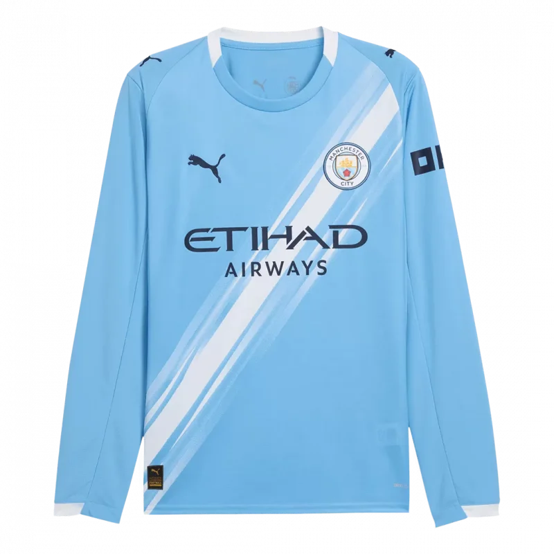 Manchester City domicile manches longues Jersey 2025/26